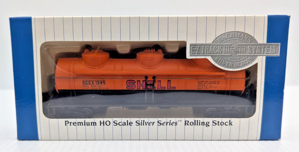 3-Dome Tank Car Shell HO Scale #17134 Bachmann Silver Series Rolling Stock